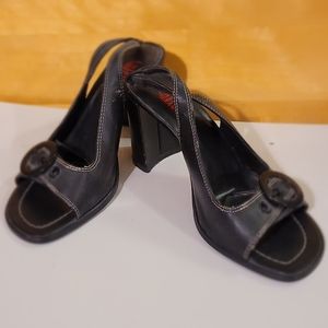 American Eagle Heels Sz 7 Black